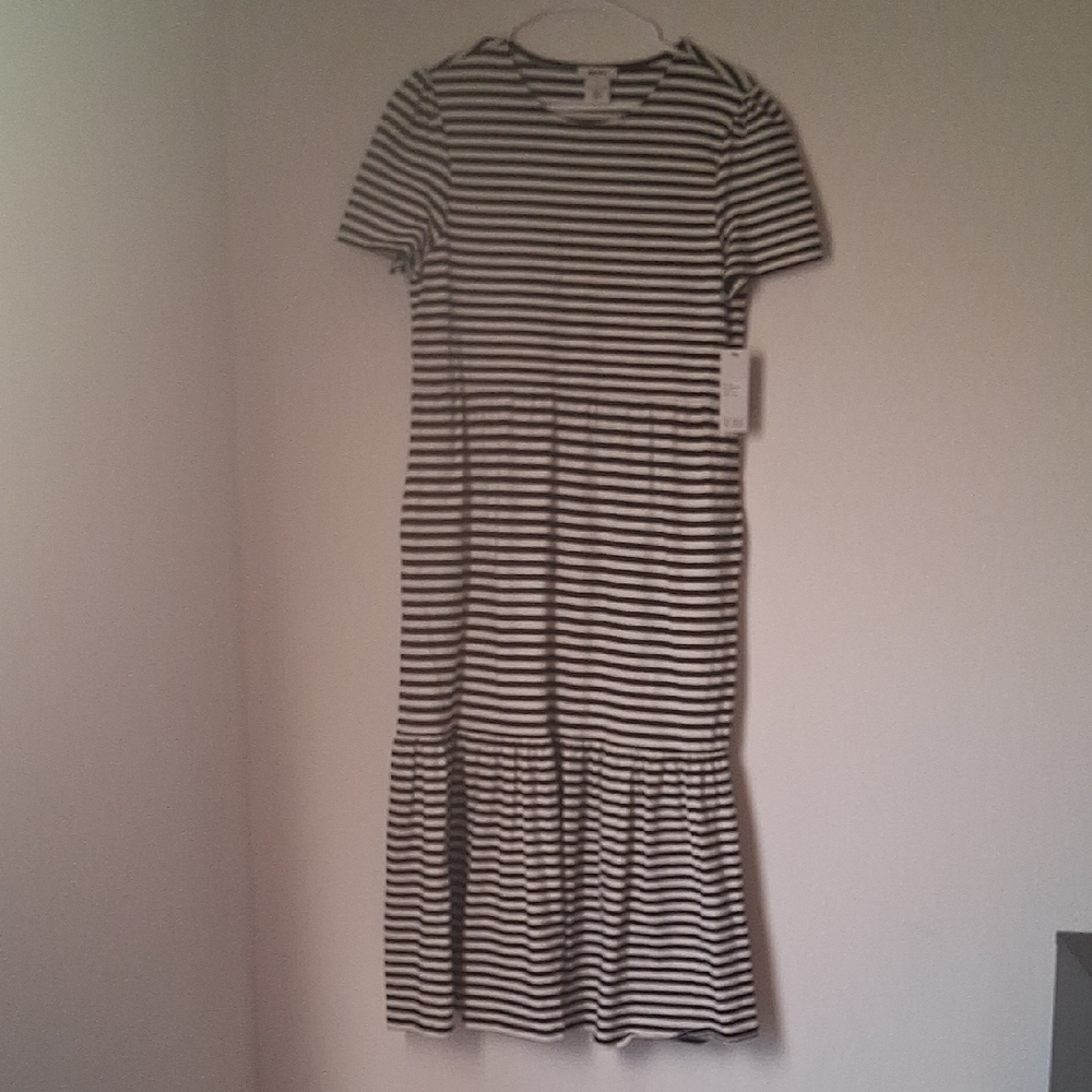 Classic DKNY Blk/ Ivy maxi dress. S